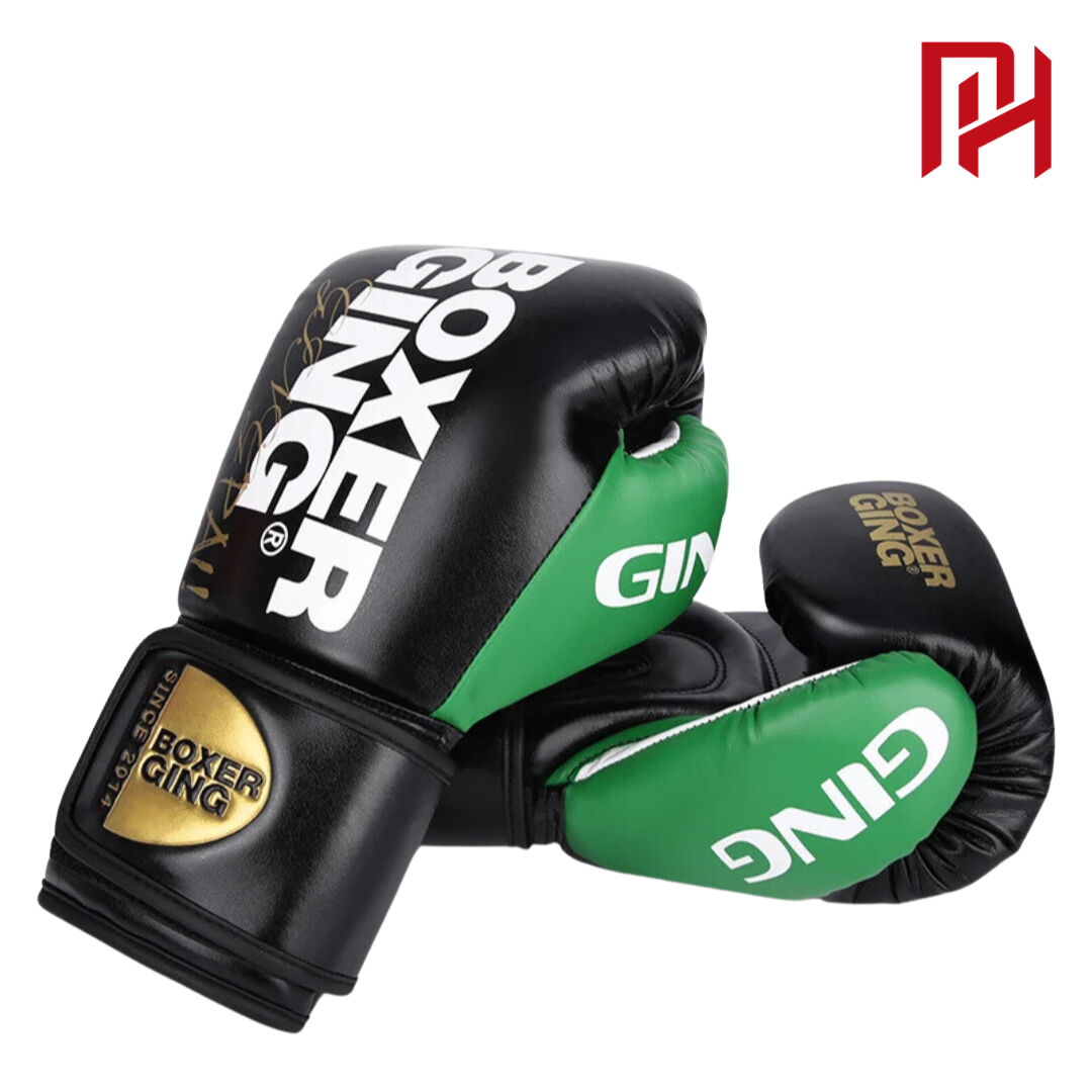 Luva Philly™ Whittaker Boxe e Muay Thai Couro Legítimo!! - Cor Verde