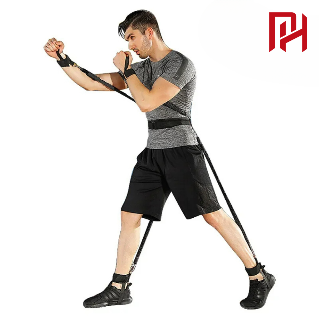 Kit Bands de Resistência Philly™ para Treino - Completo!